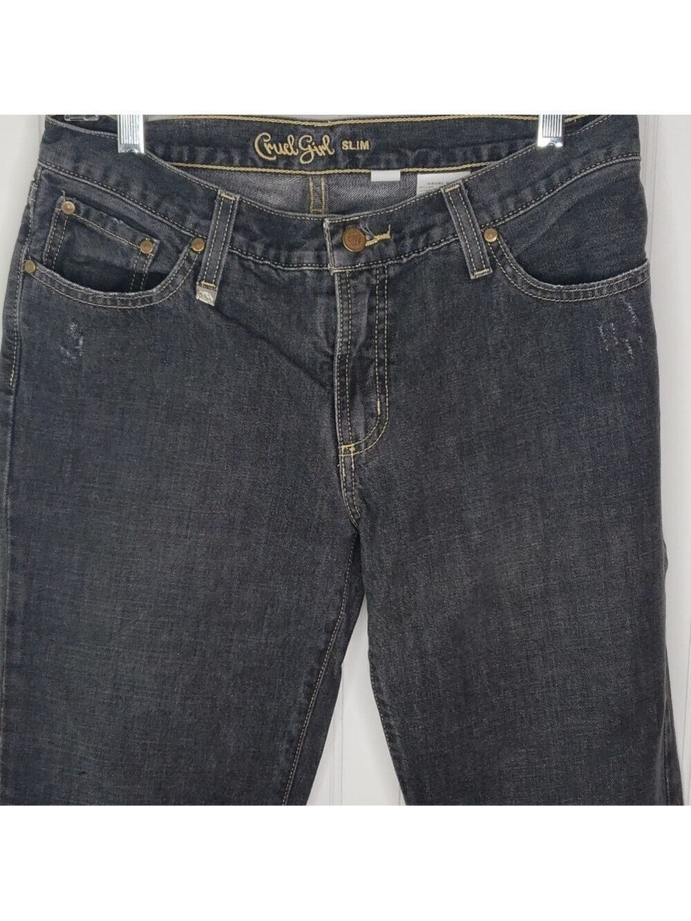 Cruel Girl Slim Light Distressed Jeans Size 9 Regular